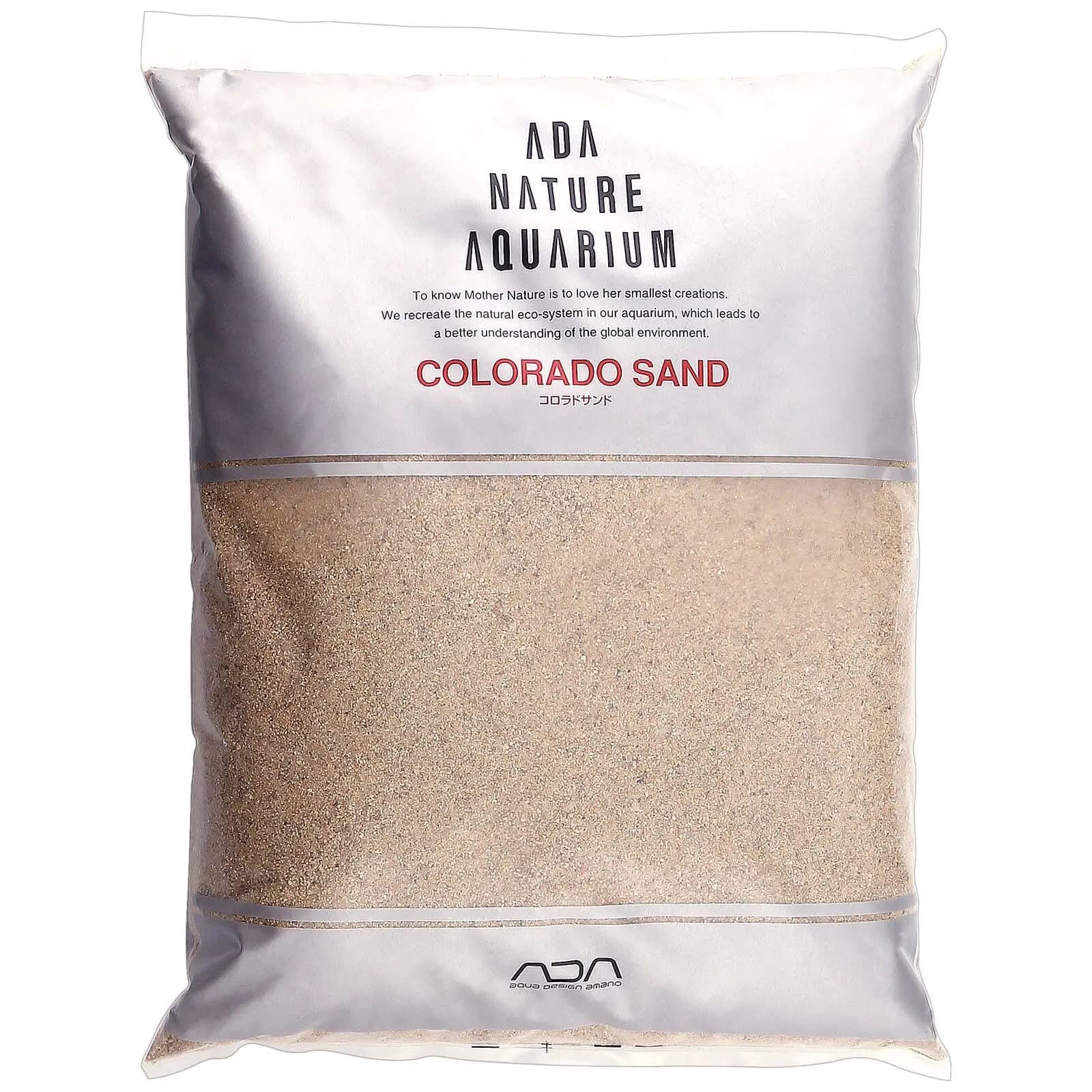 ADA Colorado Sand, cosmetic aquarium sand, red accent sand, Wabi‑Kusa sand, decorative aquarium sand, planted tank sand accent, inert decorative sand, aquarium path sand, small-grain accent sand