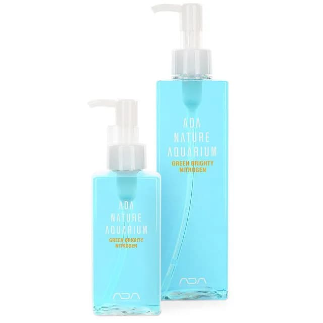 Buy ADA Green Brighty Nitrogen. liquid fertilizer for supplying nitrogen to a planted aquarium, buy ada aqua design amano fertilizer, promotes growth of aquatic plants.