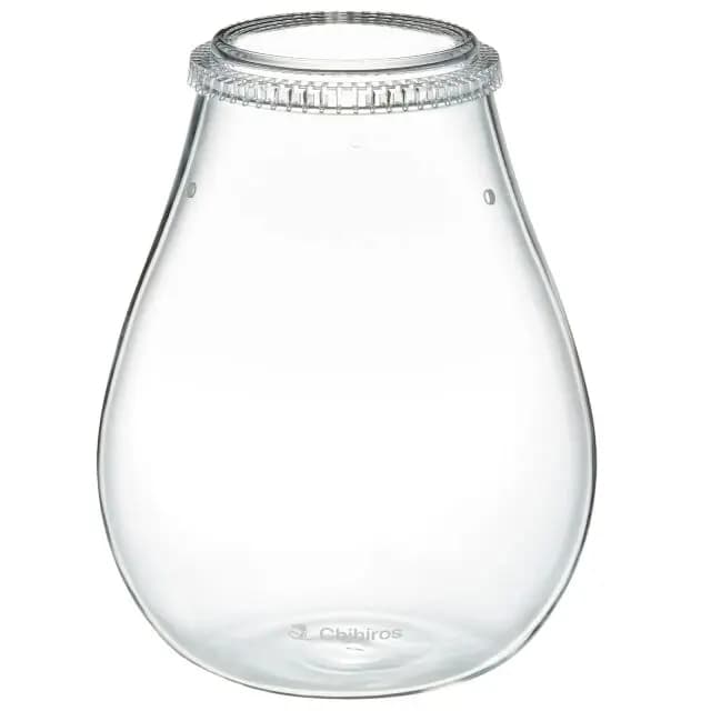 Buy Chihiros Glass Pot Dew Shaped India, Chihiros glass terrarium, Chihiros Wabi Kusa pot medium, Chihiros moss glass bowl, Chihiros dew shape pot India, Chihiros WRGB lighting for Wabi Kusa, Chihiros VIVID terrarium light, glass pot for moss and plants India, Chihiros display pot medium, buy Chihiros Glass Pot Dew Shaped online India