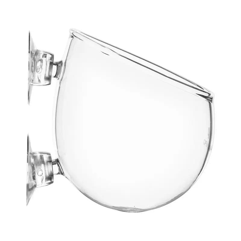 Chihiros Plant Glass Pot - Chihiros glass plant pot, aquarium plant holder, terrarium plant pot, borosilicate glass plant container, aquatic plant accessories India, suction cup plant pot, small aquarium plant pot, live plant holder aquarium, Chihiros aquatic products, plant pot with suction cups, fish tank plant holder, submersible plant pot, glass terrarium accessories, plant growing pot aquarium, soil plant container aquarium, clear glass plant pot