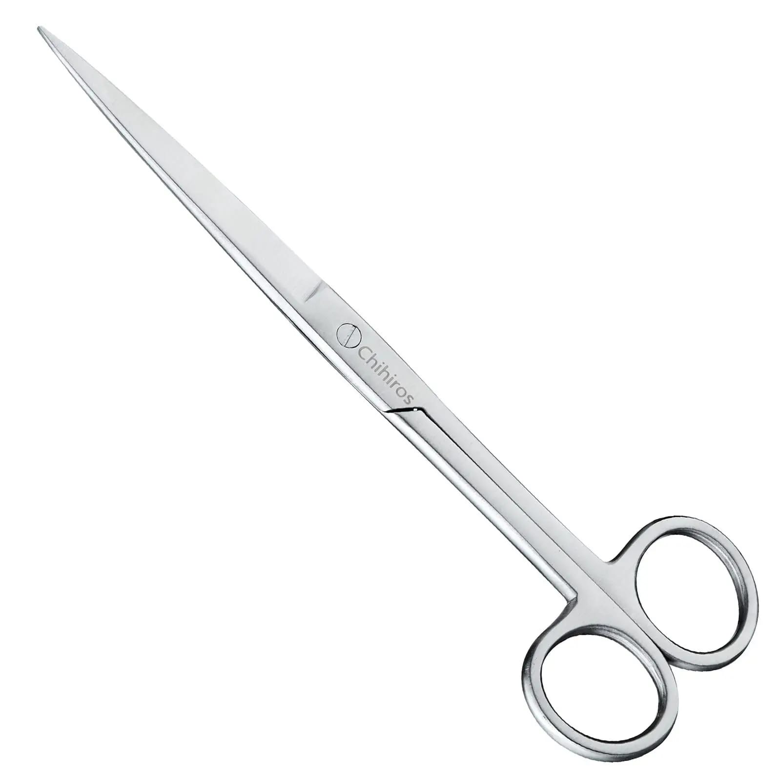Chihiros Straight Scissors PRO 17cm, Chihiros aquascaping scissors India, aquarium plant trimming scissors, aquascaping tools India, stainless steel aquarium scissors, planted tank maintenance tools, Chihiros PRO scissors, aquarium gardening scissors, professional aquascaping tools India, aquarium plant cutting scissors