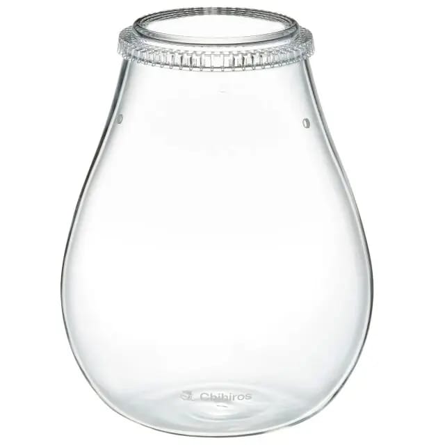 Buy Chihiros Glass Pot Dew Shaped India, Chihiros glass terrarium, Chihiros Wabi Kusa pot medium, Chihiros moss glass bowl, Chihiros dew shape pot India, Chihiros WRGB lighting for Wabi Kusa, Chihiros VIVID terrarium light, glass pot for moss and plants India, Chihiros display pot medium, buy Chihiros Glass Pot Dew Shaped online India