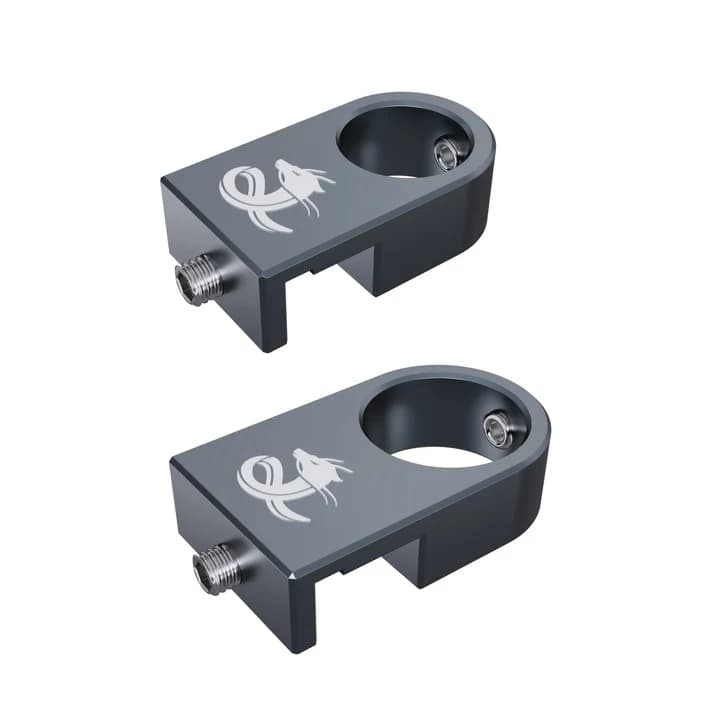 Chihiros Metal Pipe Clamp, aquarium light clamp, Chihiros LED mounting bracket, aquarium pipe mount, stainless steel light clamp, Chihiros light accessory, adjustable light clamp, canopy light mount, rotatable LED clamp