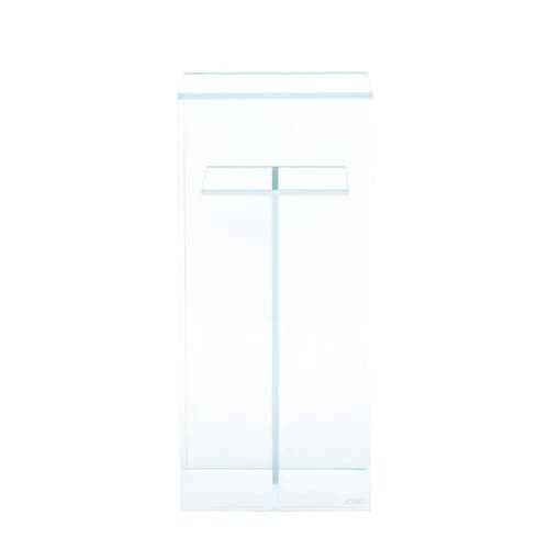 ADA Cube Cabinet Clear for W30xD30 (W30xD30xH70cm)