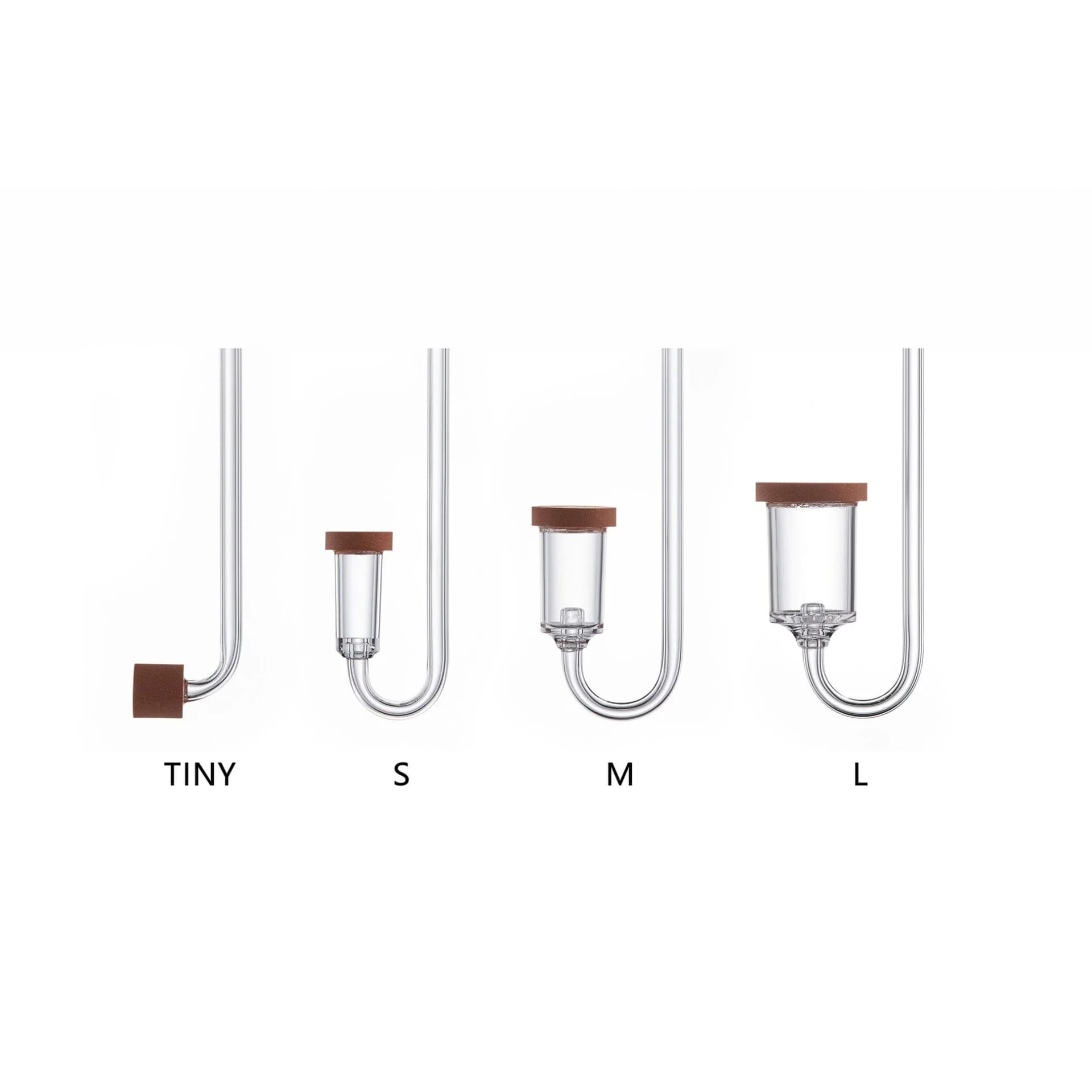 Buy Chihiros Nano CO2 Diffuser India, Chihiros CO2 diffuser Tiny, Chihiros CO2 diffuser S, Chihiros CO2 diffuser M, Chihiros CO2 diffuser L, Chihiros CO2 diffuser XL, Chihiros glass CO2 diffuser India, Chihiros planted tank CO2 diffuser, Chihiros CO2 system accessories, buy Chihiros Nano CO2 diffuser online India